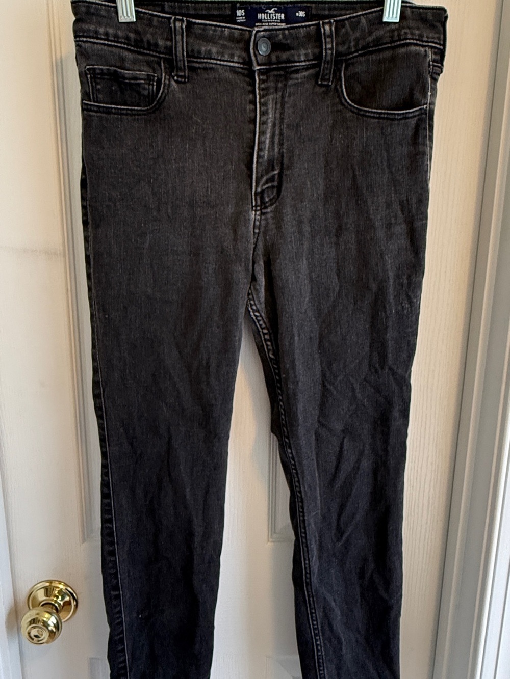 Hollister Black High Rise Skinny Jeans - Size 10